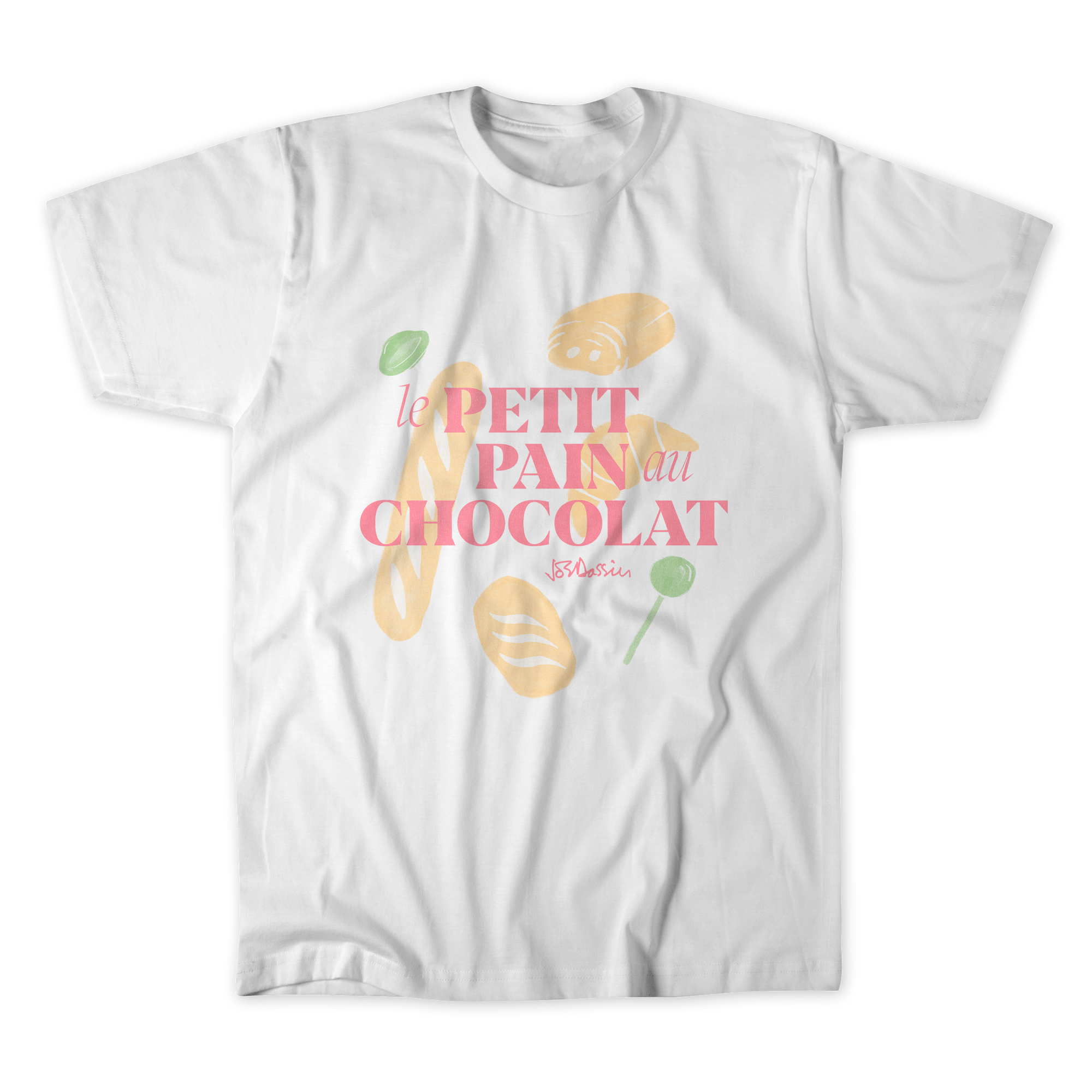 T-SHIRT "LE PETIT PAIN AU CHOCOLAT"