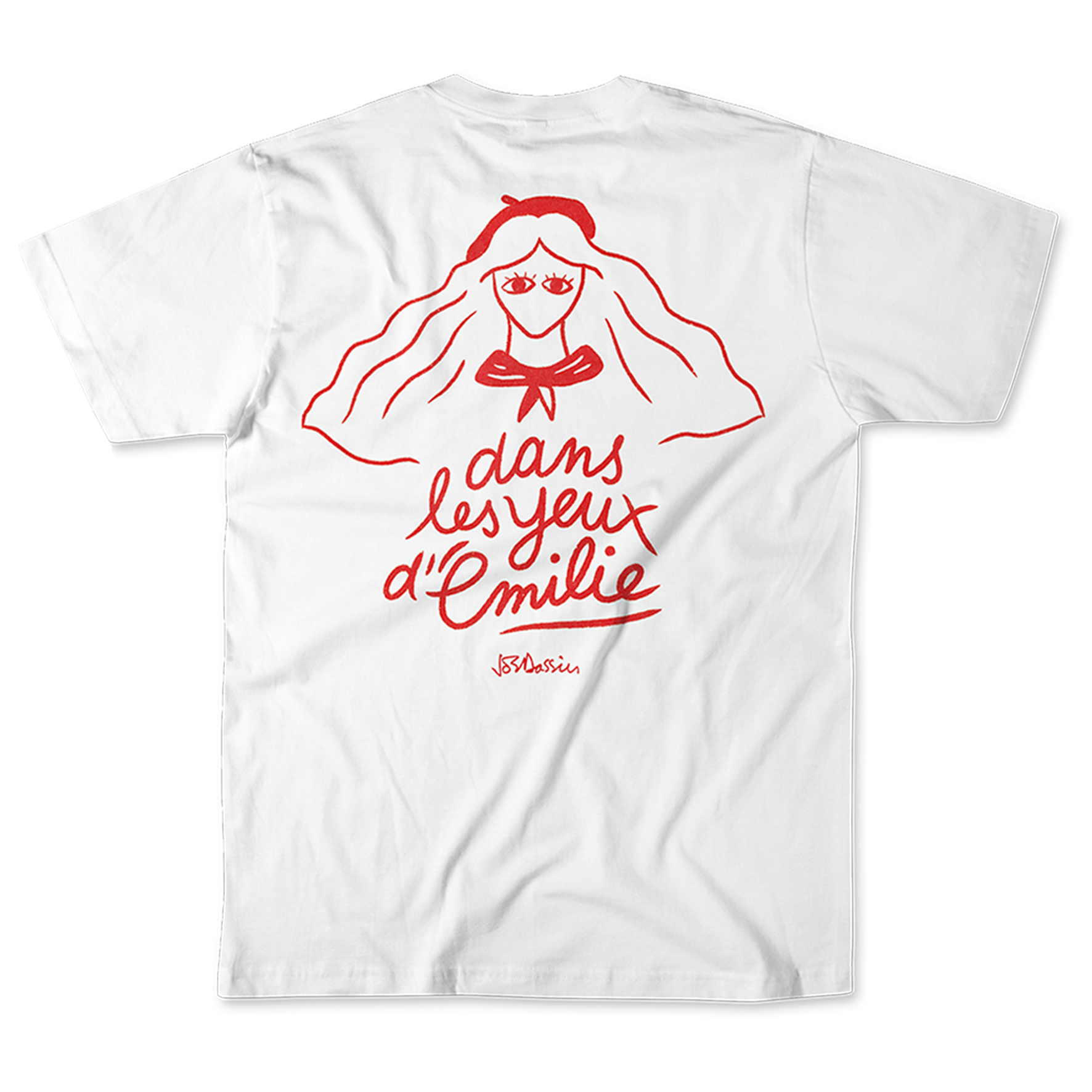 T-SHIRT "DANS LES YEUX D'ÉMILIE"
