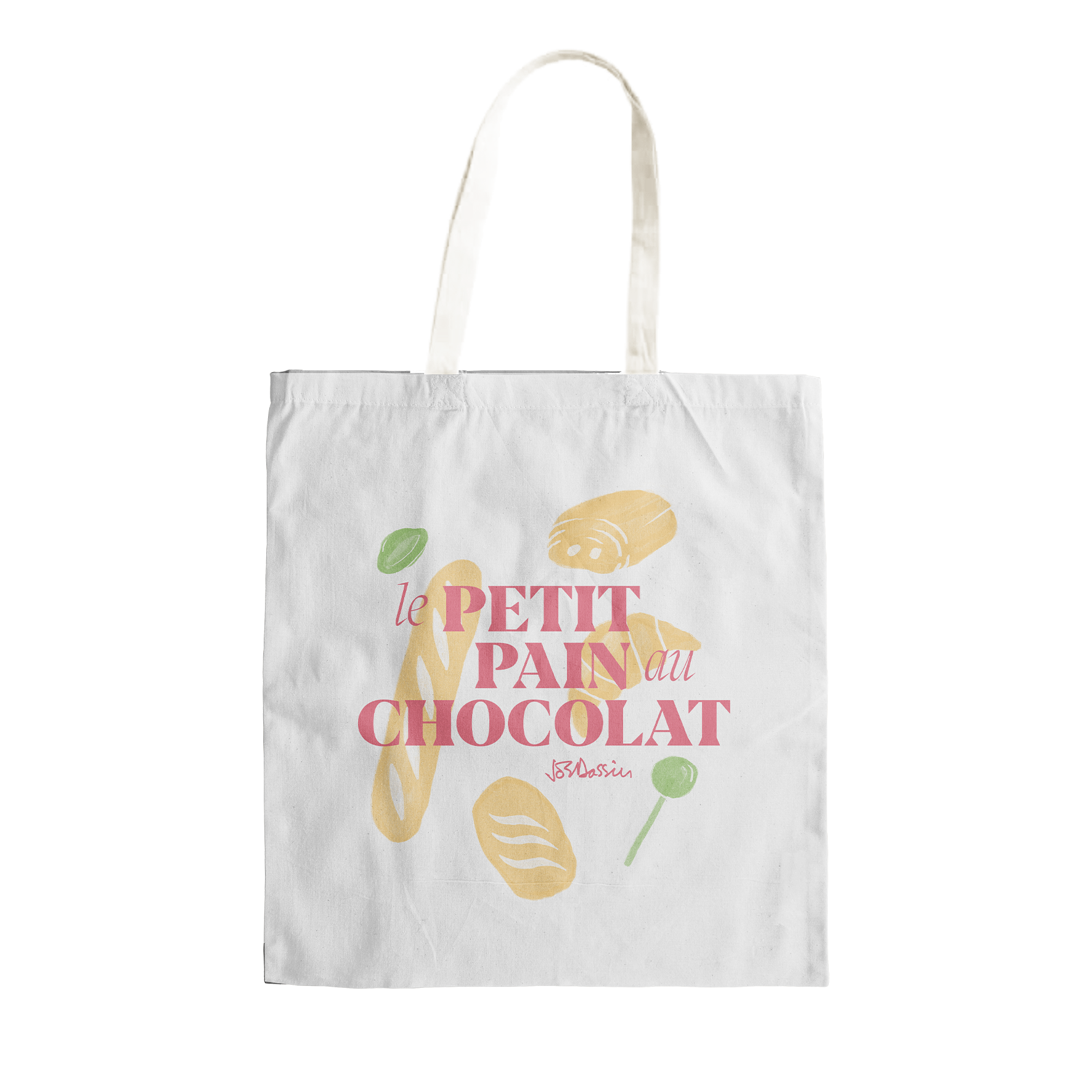 TOTEBAG "LE PETIT PAIN AU CHOCOLAT"