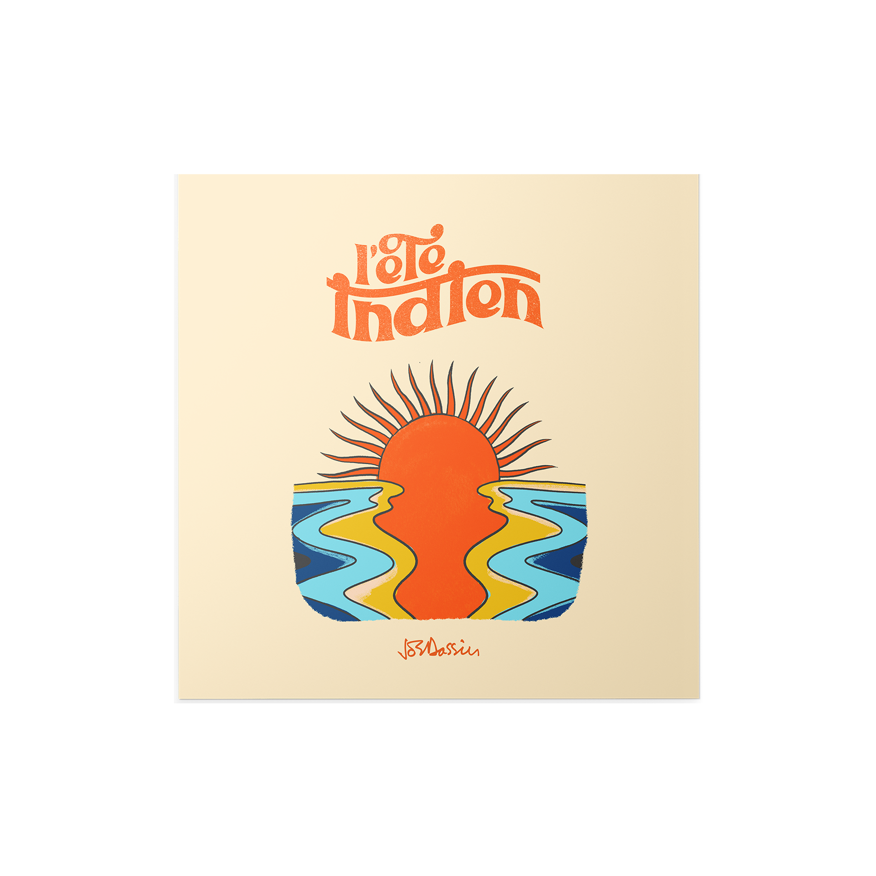 » LITHOGRAPHIE "L'ÉTÉ INDIEN" (100% off)